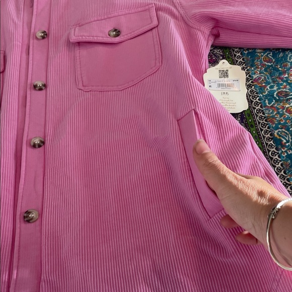 Altar'd State Pink Utility Jacket - Picture 5 of 7